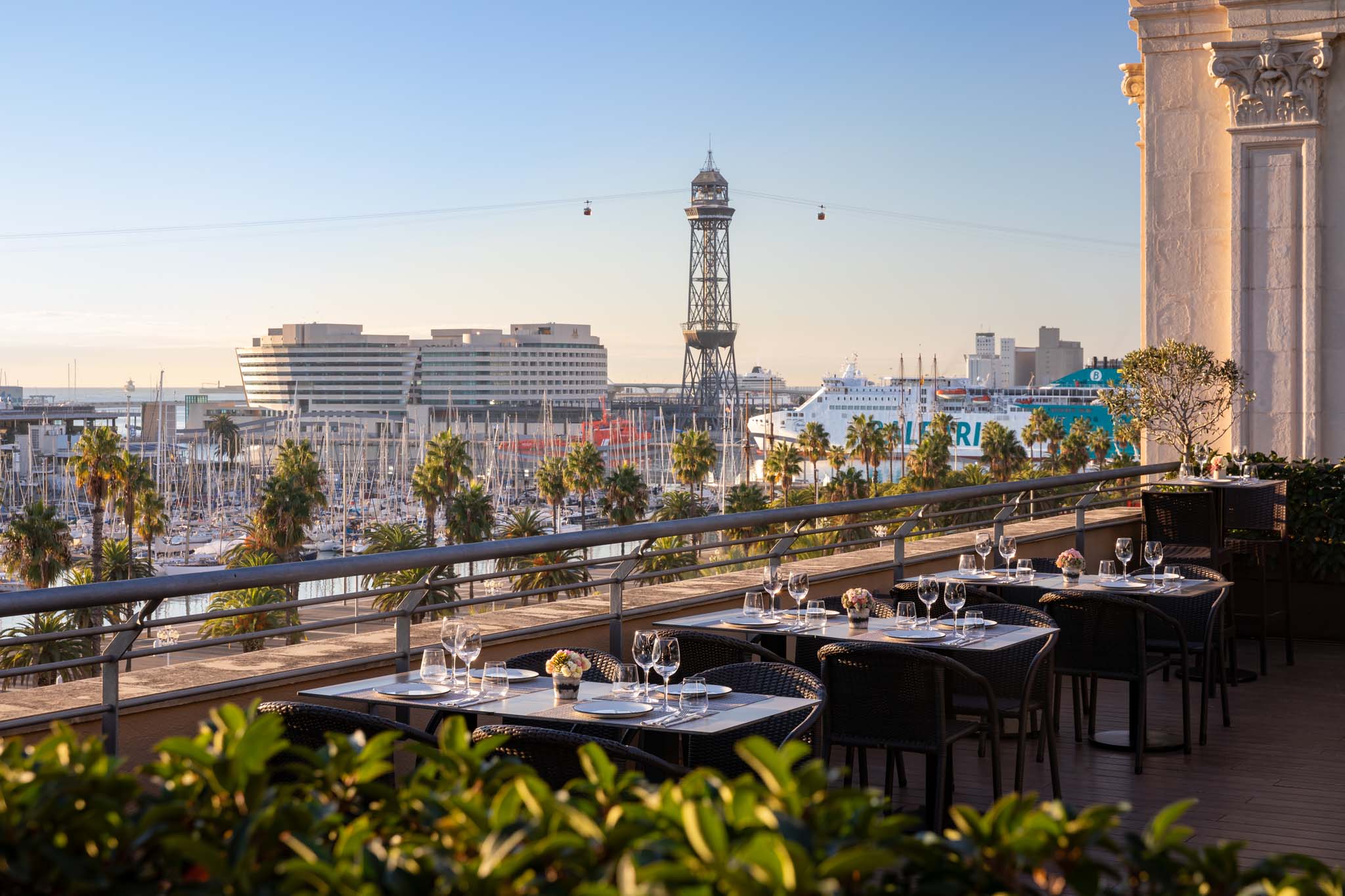 Hotel con terraza en el centro de Barcelona